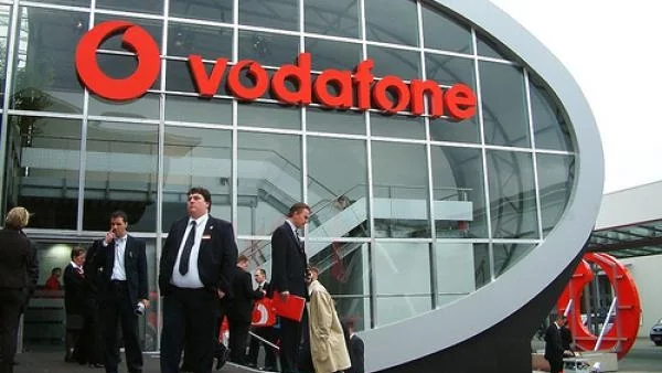 Vodafone с по-ниска печалба, заради кризата в Еврозоната