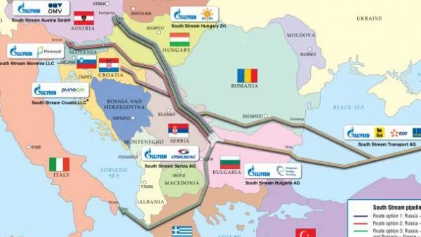 България ще навакса в изграждането на "Южен поток"