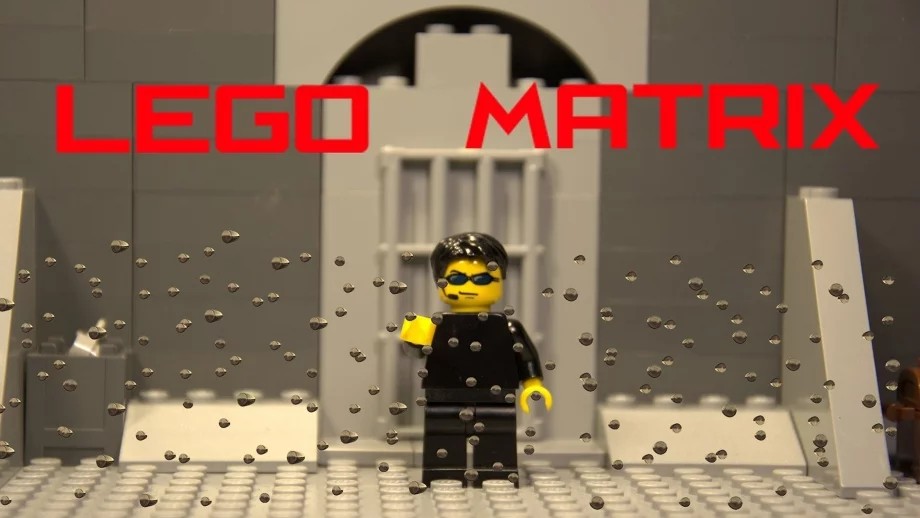 Пресъздадоха култова сцена от "Матрицата" с Lego (видео)