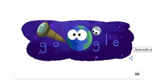 Забавен Google дудъл почете откритието на НАСА 
