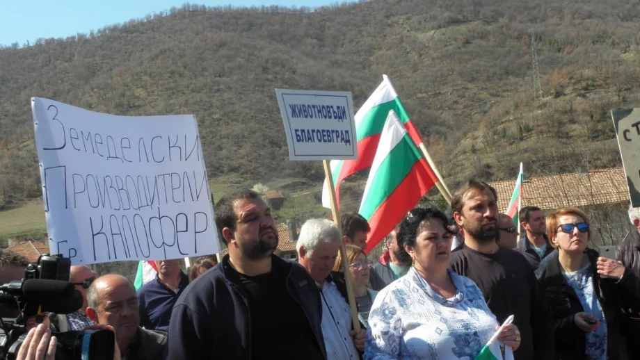 Животновъдите се скараха преди протеста си