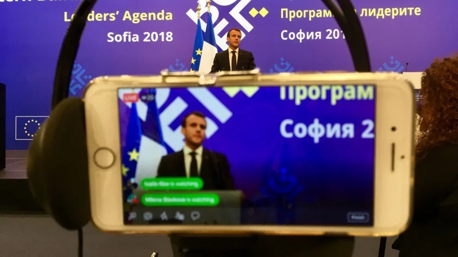Макрон: Франция иска България да влезе в чакалнята на еврозоната