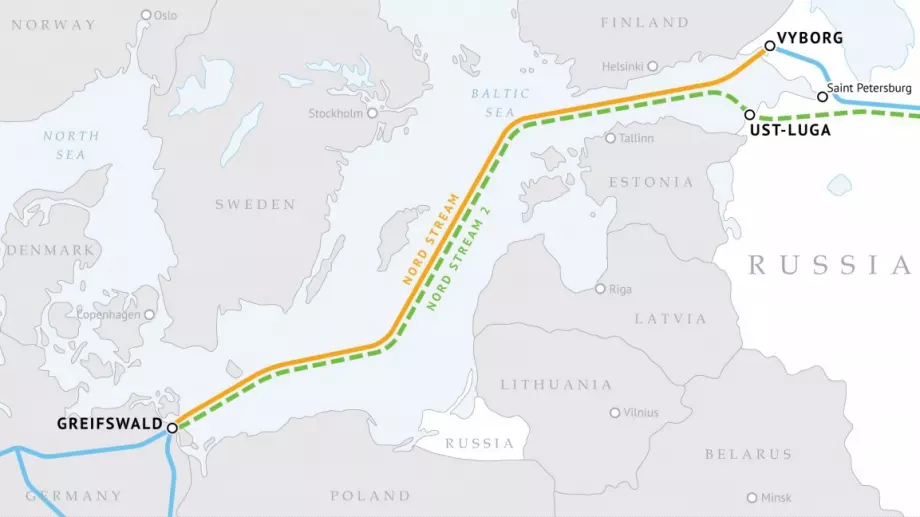 Кой колко е инвестирал в Северен поток 2