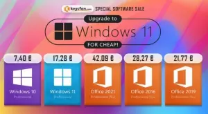Вземете най-евтиния Windows 11 с до 50% отстъпка